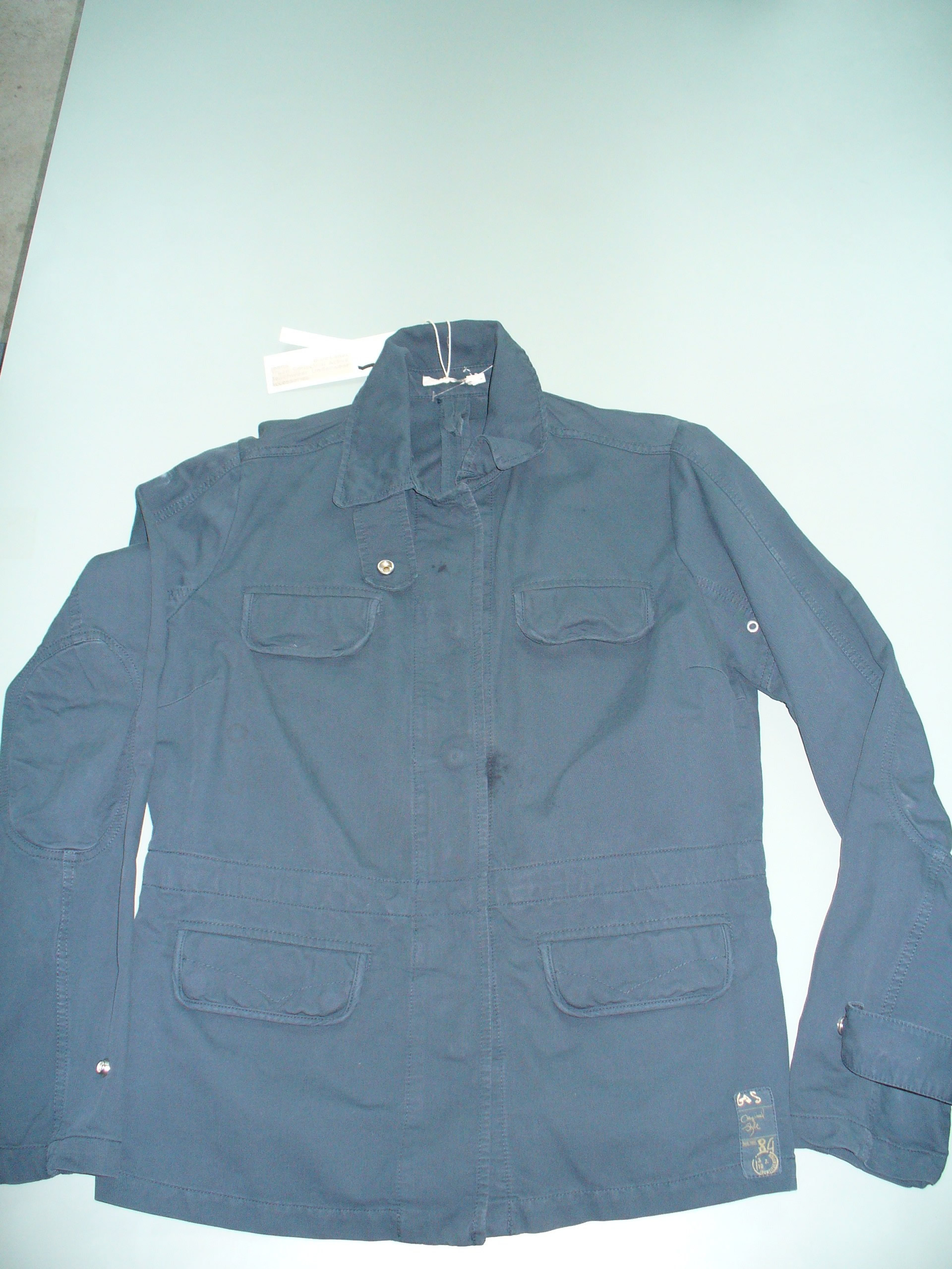 Giubbetto Jeans Uomo Blu