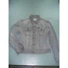 Giubbetto Jeans Uomo Grigio